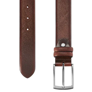 boutiqued en ligne Salt & Hide Ceinture En Cuir Pleine Fleur Marron Holmes 9