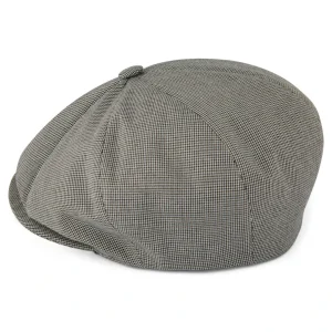 le grand escompte Fawler Casquette Gavroche Spicchi Gris Pied-de-poule 10