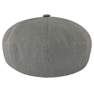 le grand escompte Fawler Casquette Gavroche Spicchi Gris Pied-de-poule 14