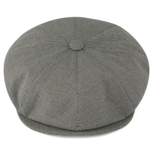 le grand escompte Fawler Casquette Gavroche Spicchi Gris Pied-de-poule 16