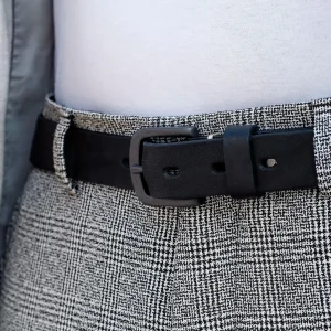 BSWK Ceinture Noire Décontractée pas cher 13