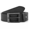 BSWK Ceinture En Cuir Noir Texturé meilleur cadeau 19