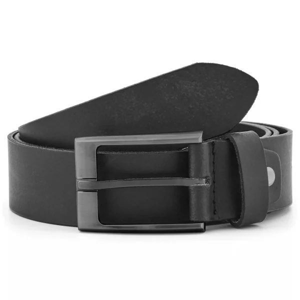 BSWK Ceinture En Cuir Noir Texturé meilleur cadeau 1