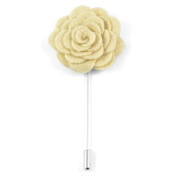 grossiste Warren Asher Boutonnière Rose Blanc Cassé 1