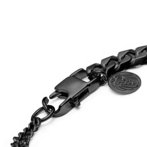 Lucleon Bracelet Couleur Gris Gunmetal Carlos Amager à Double Maille Gourmette ﻿soldes 12