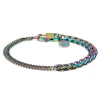 Lucleon Bracelet Couleur Arc-en-ciel Carlos Amager à Double Maille Gourmette le grand escompte 22