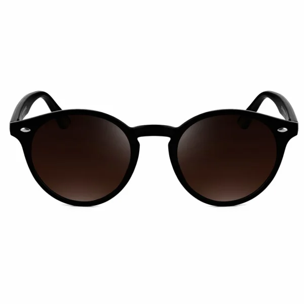 achat pas cher Waykins Lunettes De Soleil Noir Et Marron Wade Wally 3