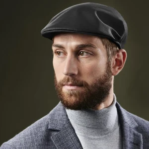 soldes de Noël Fawler Casquette Béret Noire Tirreno 12