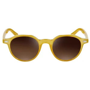 Waykins Lunettes De Soleil Jaune Et Brun Wade Wagner pas cher en vente 10