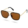 Lucleon Lunettes De Soleil Aviator Couleur Noir Et Or Acheter 20