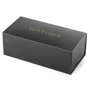 solde en ligne Waykins Lunettes De Soleil Noires Warren Aviator 18