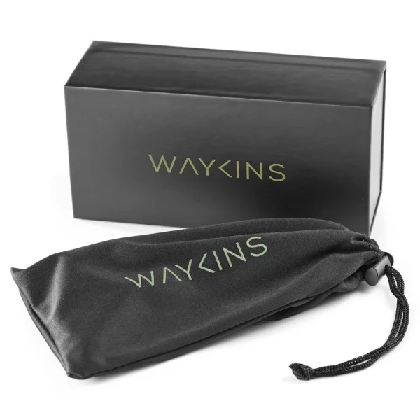 Waykins Lunettes De Soleil Noires Wilson Protections acheteurs 6