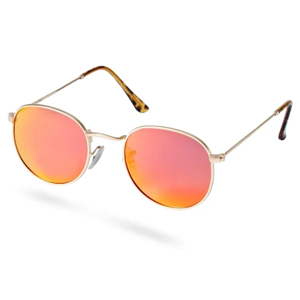 Paul Riley Lunettes De Soleil Polarisées Roses « Le Dandy » authentiques 1