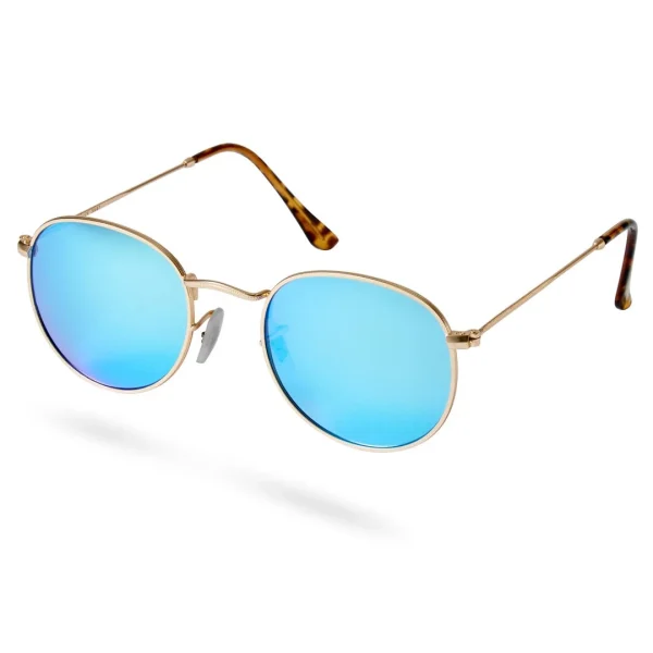 Paul Riley Lunettes De Soleil Polarisées Bleues « Le Dandy » à prix promos 1