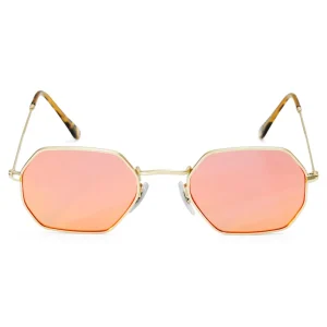 SOLDES TOUT À Paul Riley Lunettes De Soleil Groovy Orange Et Or 10