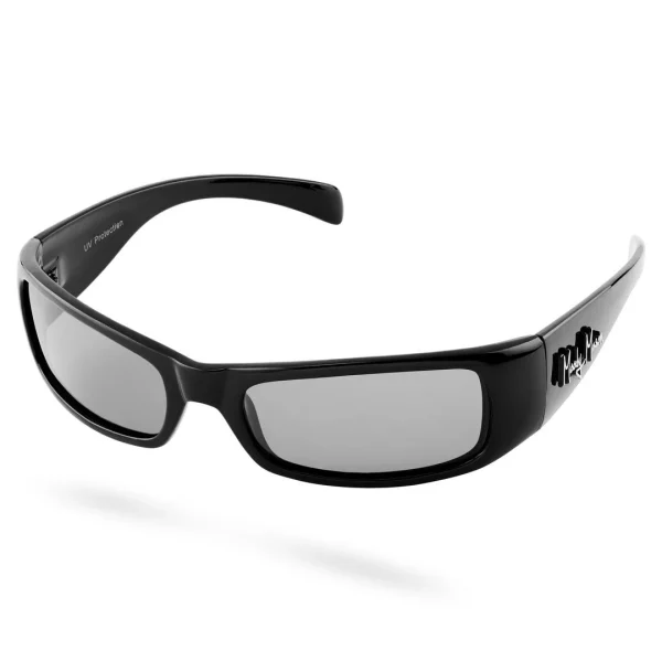 qualité supérieure Moody Mason Lunettes De Soleil Polarisées Moses Noires Et Grises – Catégorie 2 1