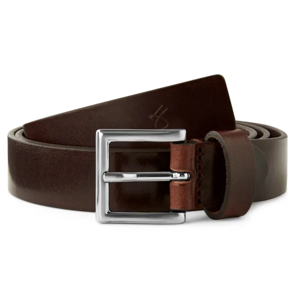 Fawler Ceinture En Cuir Brun Foncé Filippo magasin paris 1