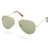 magasin Paul Riley Lunettes De Soleil Aviateurs Or Et Vert 17