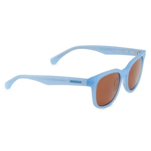 Large choix en ligne Waykins Lunettes De Soleil Bleues Wilder Thea à Verres Bruns Polarisés 12