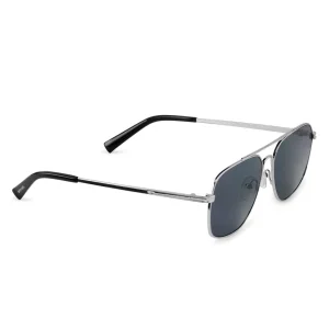 Waykins Lunettes De Soleil Argentées Wolcott Thea à Verres Gris vente pas cher en ligne 12