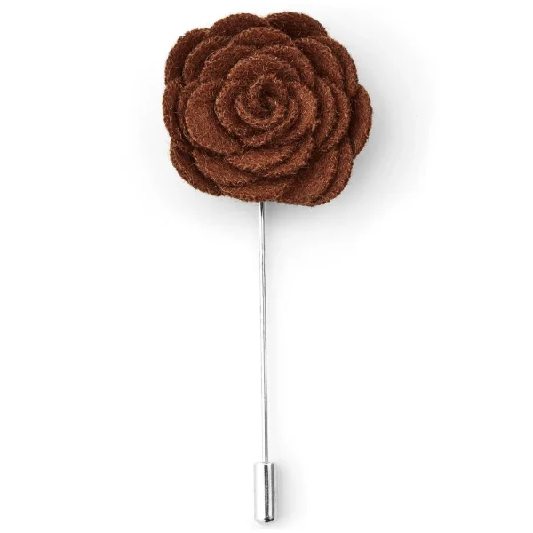 Warren Asher Boutonnière Rose Brune Boutique officielle 1