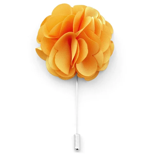 Livraison internationale Warren Asher Boutonnière à Fleur Jaune Luxueuse 1