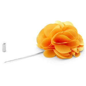 Livraison internationale Warren Asher Boutonnière à Fleur Jaune Luxueuse 10