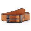 grande promotion BSWK Ceinture Moderne En Cuir Brun Clair 16