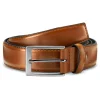 Retour Gratuit Salt & Hide Ceinture En Cuir Marron Homer 22