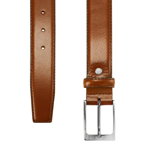 Retour Gratuit Salt & Hide Ceinture En Cuir Marron Homer 3