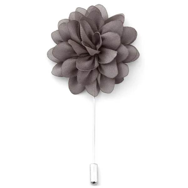 Warren Asher Boutonnière à Fleur Pivoine Couleur Charbon Authenticité garantie 1