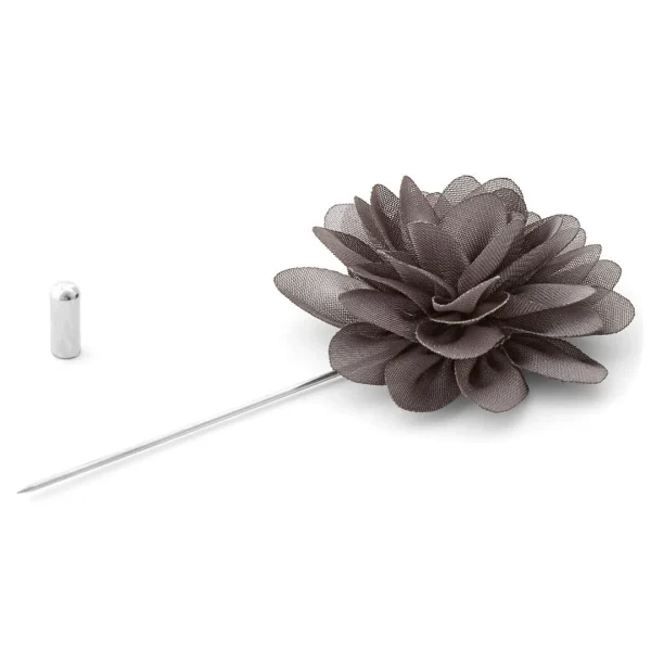 Warren Asher Boutonnière à Fleur Pivoine Couleur Charbon Authenticité garantie 3