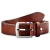 BSWK Ceinture Marron En Cuir Pleine Fleur Vintage meilleure qualité 19