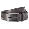 boutique pas cher Salt & Hide Ceinture En Cuir Grise Homer 22