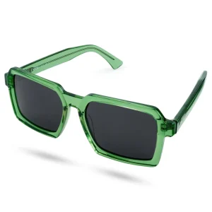 Otsu Occasus | Lunettes De Soleil Vert Fluo XL à Formes Géométriques Et Verres Polarisés Les achats en ligne 16