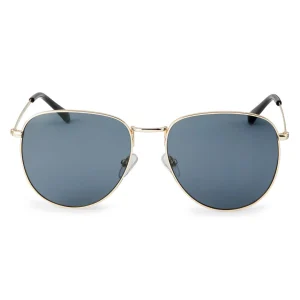 ﻿soldes Waykins Lunettes De Soleil Aviateur Dorées Wells Thea à Verres Gris 10