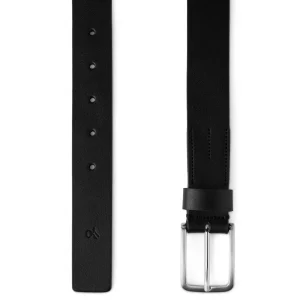 Fawler Ceinture En Cuir Noir Fredo boutiqued pas cher 10