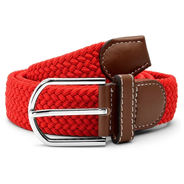 Collin Rowe Ceinture élastique Rouge vente pas cher en ligne 1