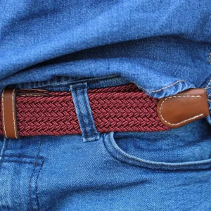 Collin Rowe Ceinture élastique Bordeaux Achat 18