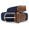 Collin Rowe Ceinture élastique Bleu Foncé site pas cher 17