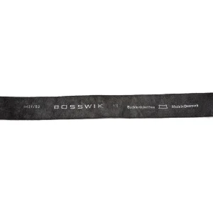 BSWK Ceinture Brute En Cuir Noir Acheter 12