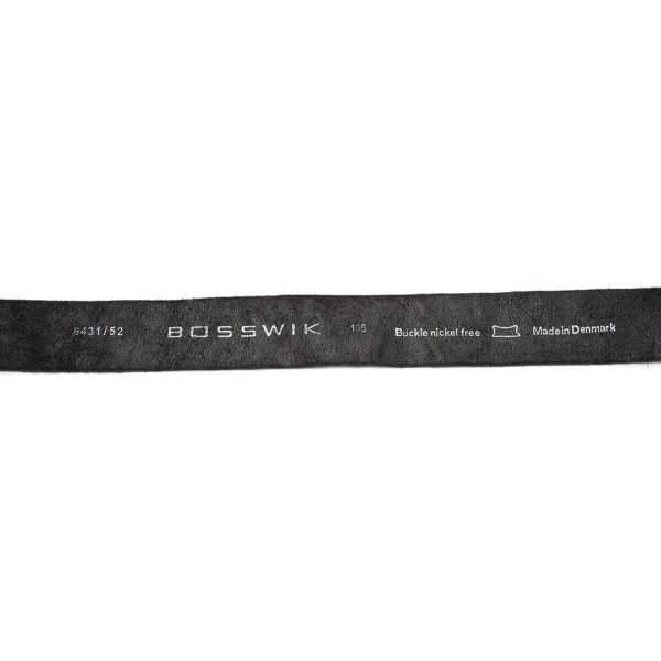 BSWK Ceinture Brute En Cuir Noir Acheter 4