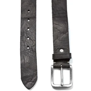 BSWK Ceinture Brute En Cuir Noir Acheter 10