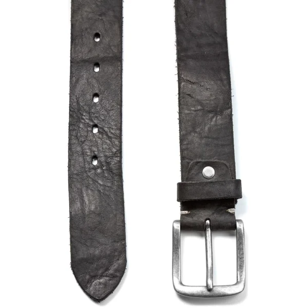 BSWK Ceinture Brute En Cuir Noir Acheter 3