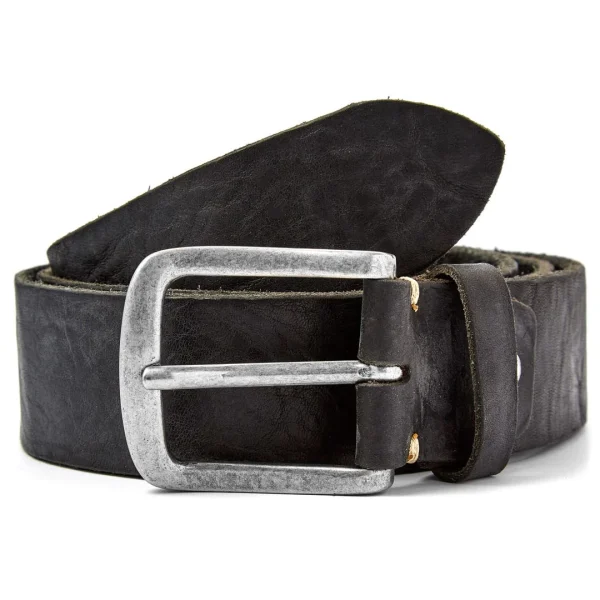 BSWK Ceinture Brute En Cuir Noir Acheter 1