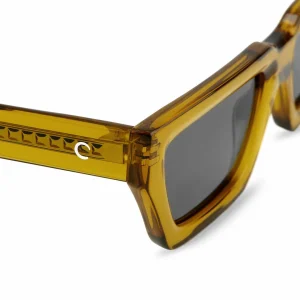 Otsu Occasus | Lunettes De Soleil Carrées Jaune Fluo à Monture épaisse Et Verres Polarisés Officielle 16