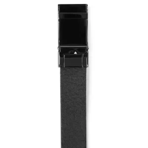 BSWK Ceinture En Cuir Noir Avec Boucle Massive à Verrouillage Automatique meilleur cadeau 18