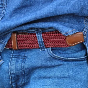 Collin Rowe Ceinture élastique Bordeaux Achat 12