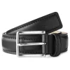 Satisfait ou Remboursé Fawler Ceinture En Cuir Noir Faron 14