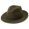 Fawler Fedora Fido Alessandria En Laine Verte garantie de qualité 22